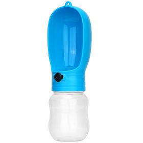 Outdoor Dog Water Bottle Portable Pet Water Bottle Leakproof Puppy Water Dispenser One-Handed Operation Lightweight Dog Travel Water Bottle for Outdoo