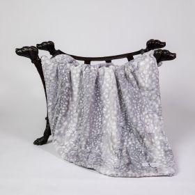 Cashmere Dpg Blankets (Color: Silver Fawn, size: LG)